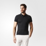 Y17r5909 - Adidas Chill Polo Shirt Black - Men - Clothing